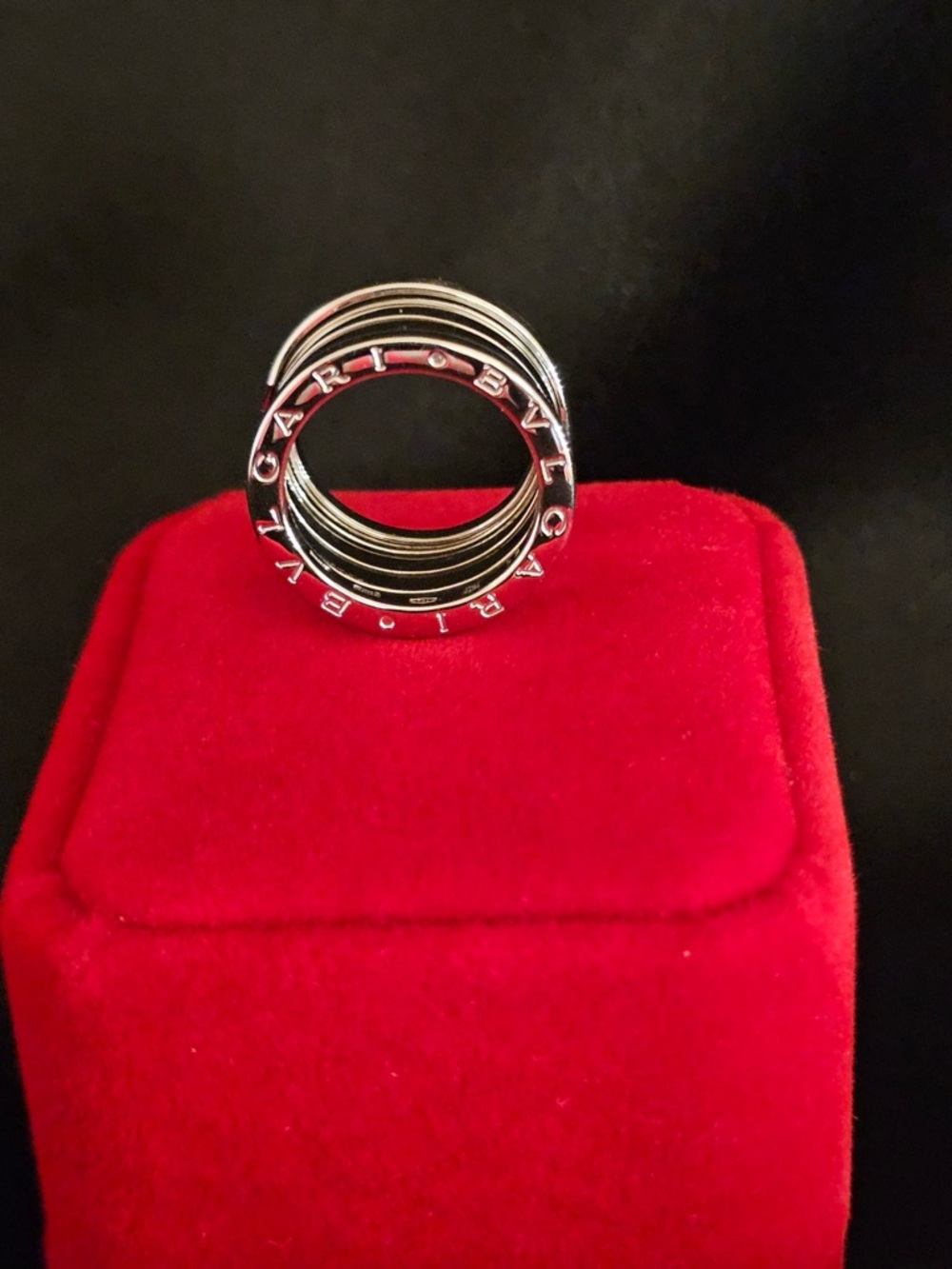 Bulgari B.zero1 18K white gold in original box Authentic preloved - Picture 10 of 14